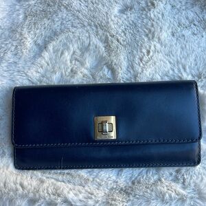 Michael Kors leather flap wallet